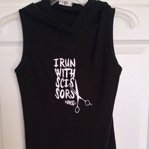 I run with scissors tank top